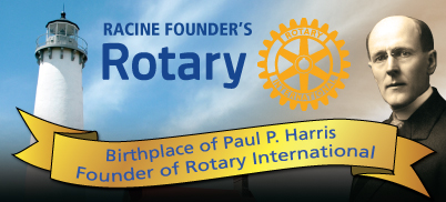 Racine Rotary 100 Year Banner